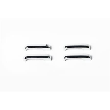 Putco 15-C F150 4DR CHROME DOOR HANDLE COVERS W/DRIVER KEYHOLE (COVERS FUNCT 401062
